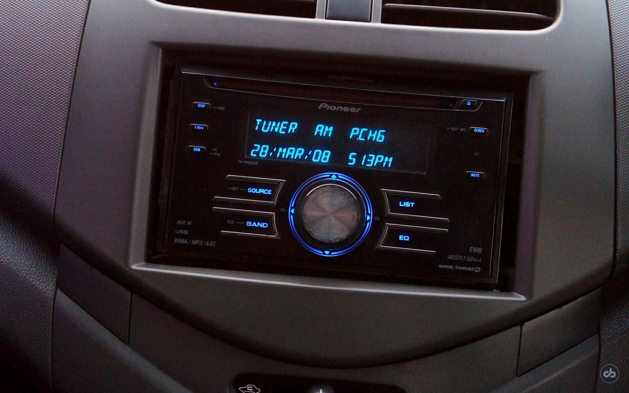 chevrolet beat music system price