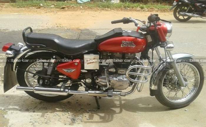 royal enfield electra tyre size