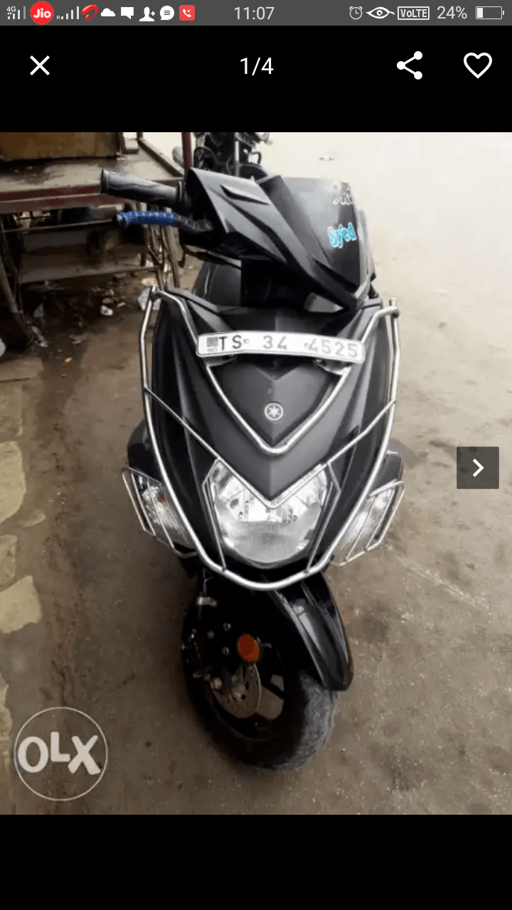 yamaha cygnus ray zr