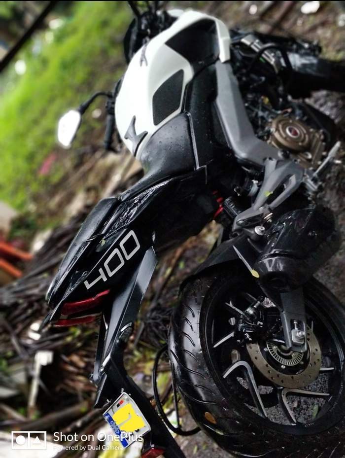 tyre pressure for dominar 400