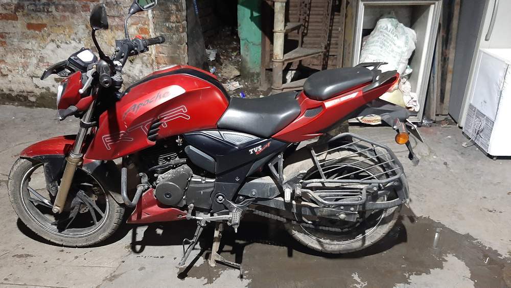 Used Tvs Apache Rtr 200 4v Bike In Kolkata 2017 Model India At