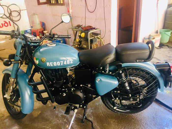 Used Royal Enfield Classic 350 Bike in Bangalore 2018 model, India at