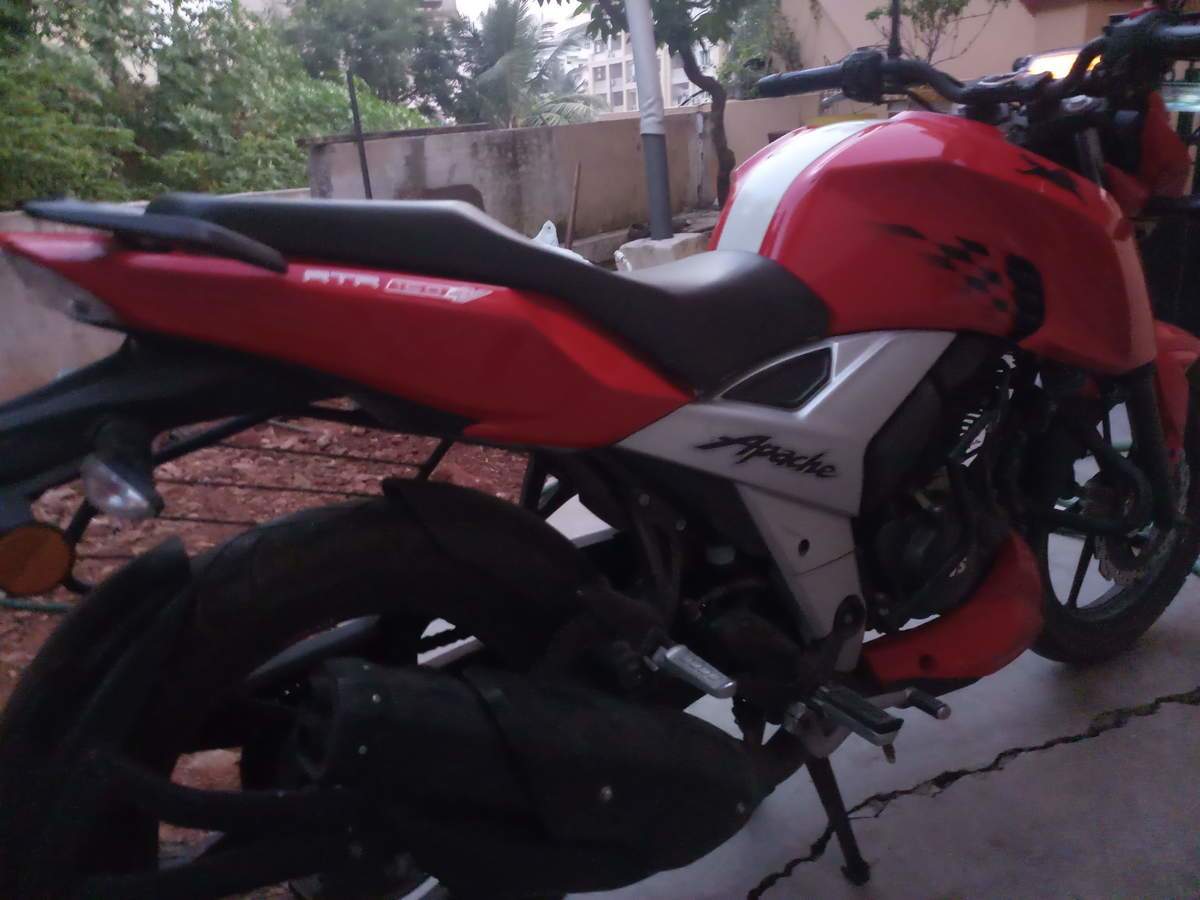 tvs apache 160 back tyre