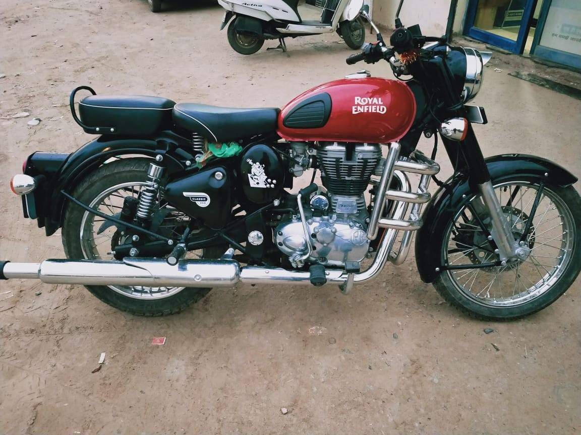 Used Royal Enfield Classic 350 Bike in Sonipat 2018 model, India at ...