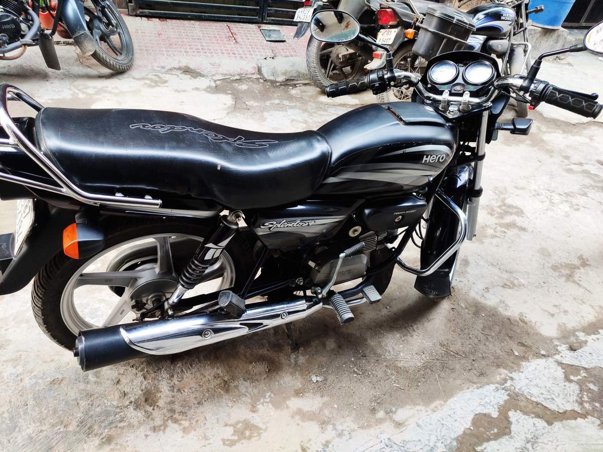 Used Hero Splendor Plus Bike In Faridabad 2019 Model India At