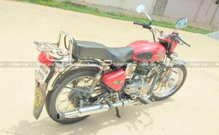 royal enfield electra tyre size