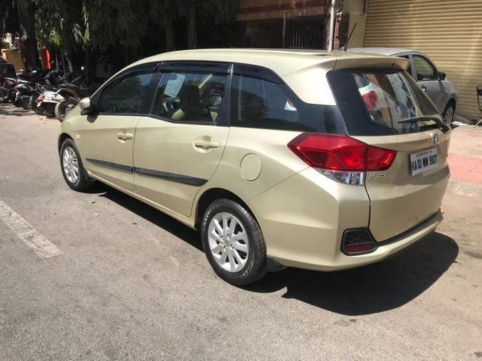 Used Honda Mobilio V Petrol in Bangalore 2021 model India Used Honda Mobilio V Petrol in Bangalore 2021 model India