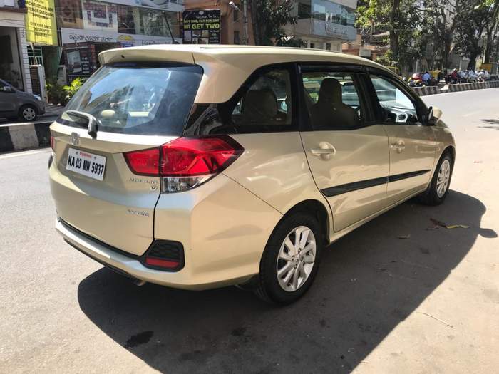 Used Honda Mobilio V Petrol in Bangalore 2021 model India Used Honda Mobilio V Petrol in Bangalore 2021 model India