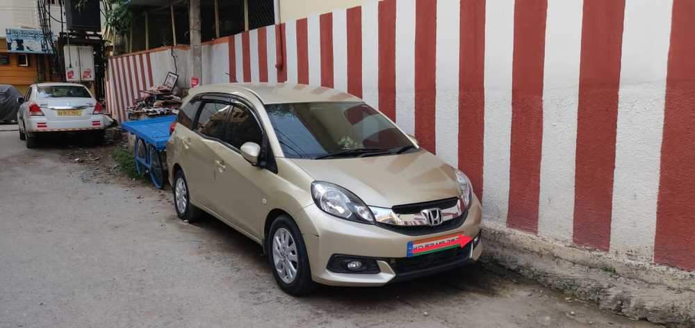 Used Honda Mobilio V Diesel in Bangalore 2021 model India Used Honda Mobilio V Diesel in Bangalore 2021 model India