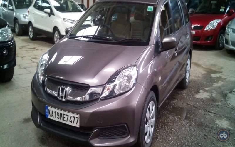 Used Honda Mobilio S Petrol in Bangalore 2021 model India Used Honda Mobilio S Petrol in Bangalore 2021 model India